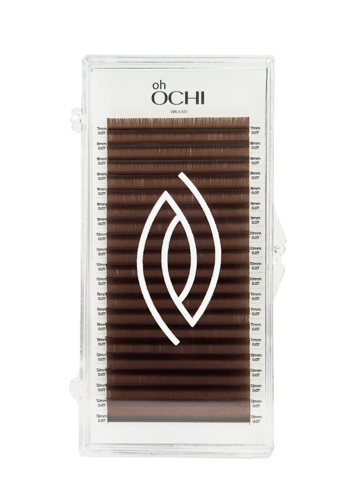 Oh OCHI Dark Chocolate Brown Lash Extension