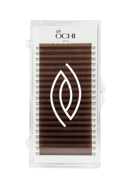 Oh OCHI Dark Chocolate Brown Lash Extension
