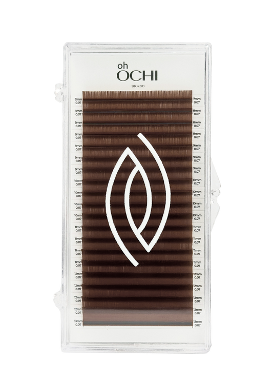 Oh OCHI Dark Chocolate Brown Lash Extension
