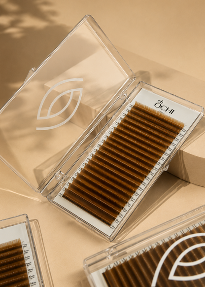 Oh OCHI Brown Honey Lash Extensions