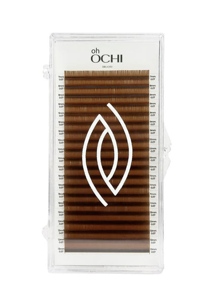 Oh OCHI Brown Pecan Lash Extensions